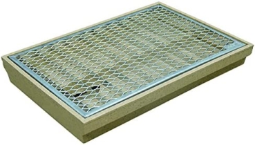 ACO Bodenwanne 60 x 40 mit Streckmetallrost